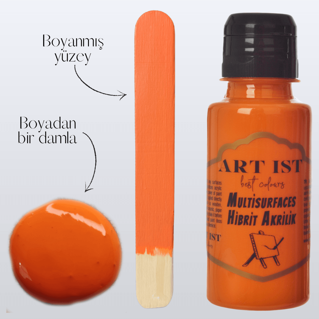 Multisurfaces Hibrit Akrilik Boyalar - ART IST Boya