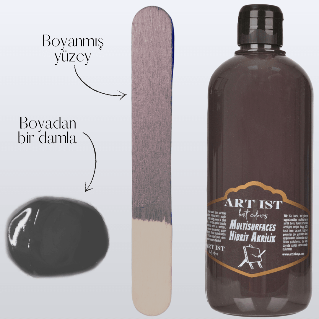 Multisurfaces Hibrit Akrilik Boyalar - ART IST Boya