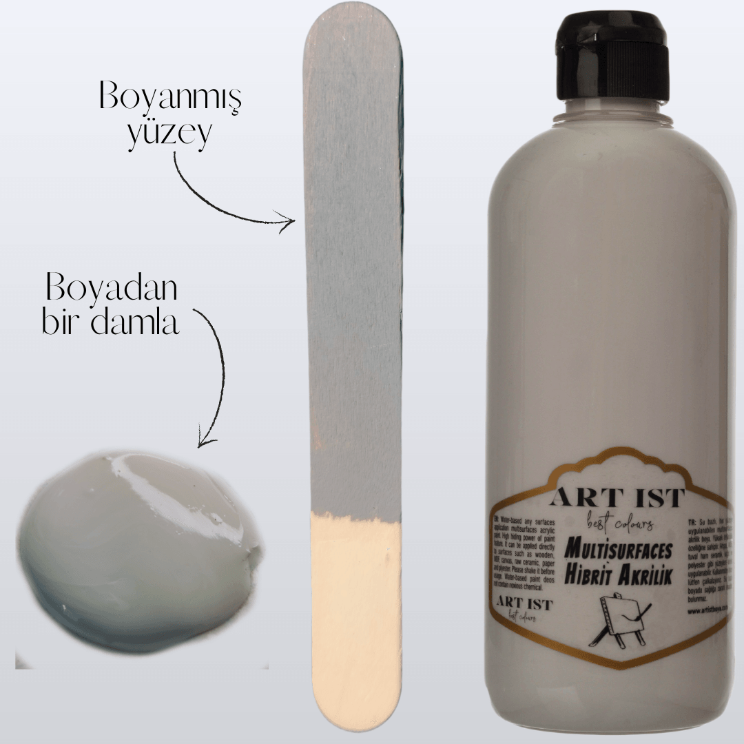 Multisurfaces Hibrit Akrilik Boyalar - ART IST Boya