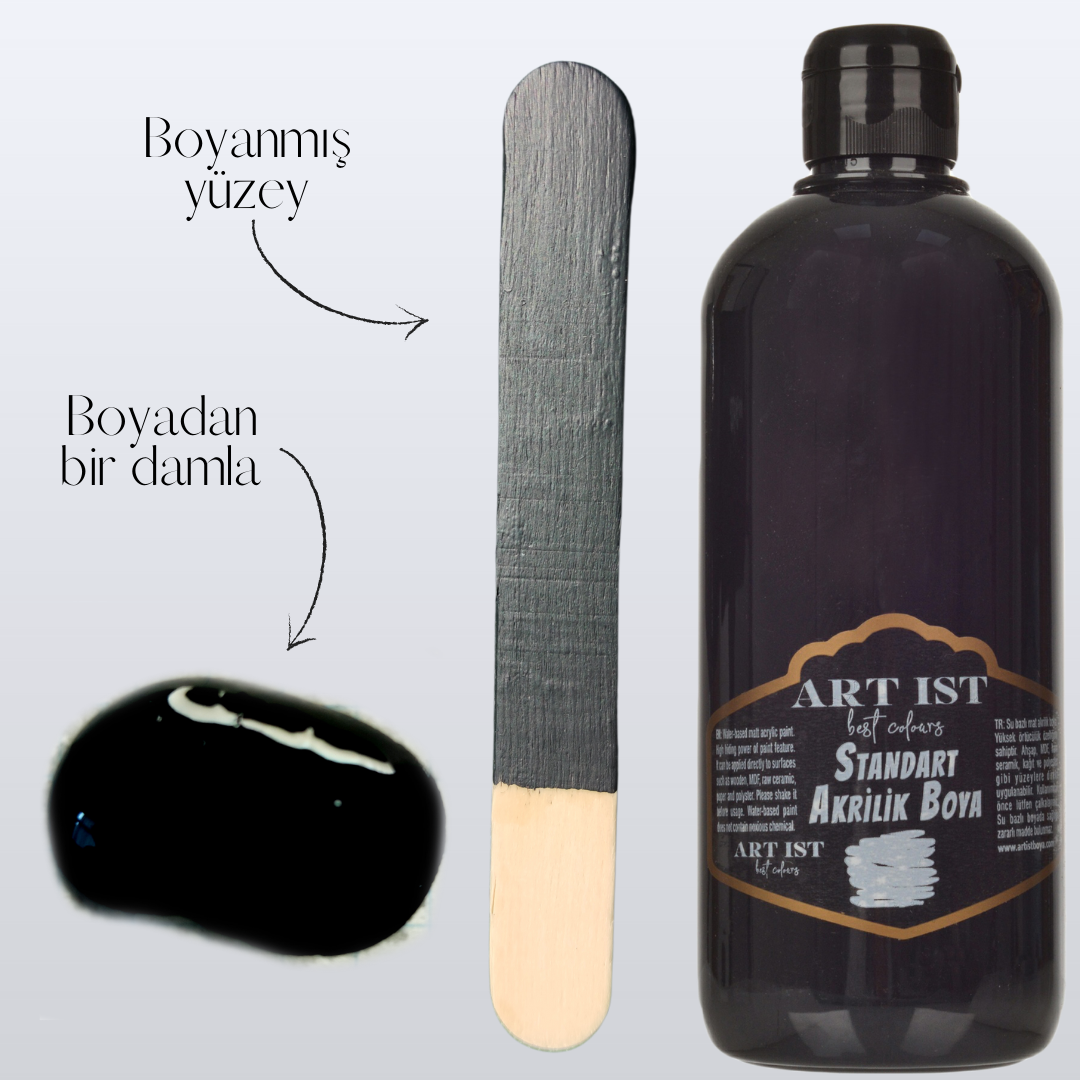 Standart Akrilik Boyalar 500ml