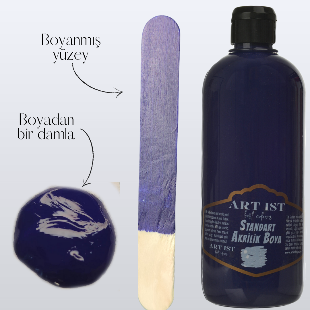 Standart Akrilik Boyalar 500ml