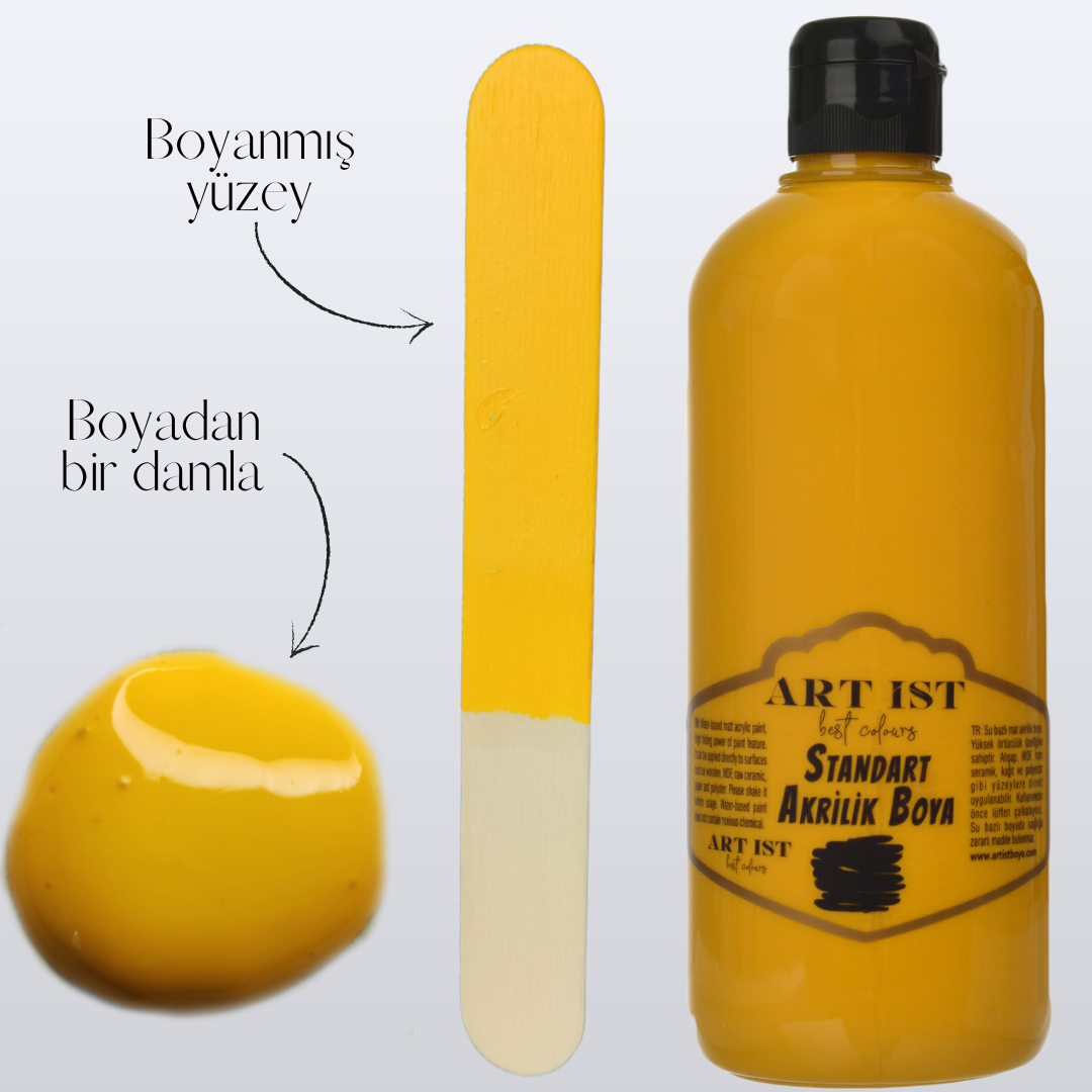 Standart Akrilik Boyalar 500ml
