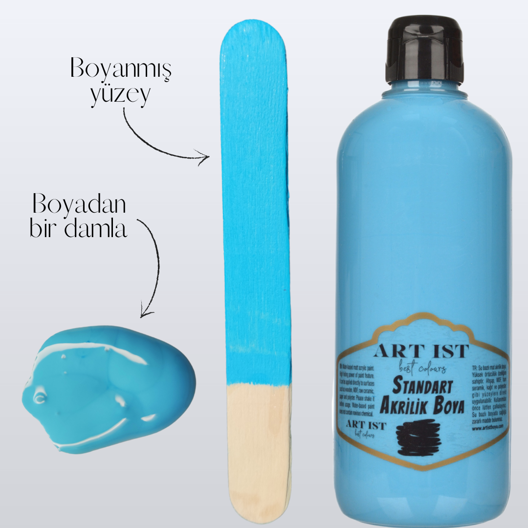 Standart Akrilik Boyalar 500ml