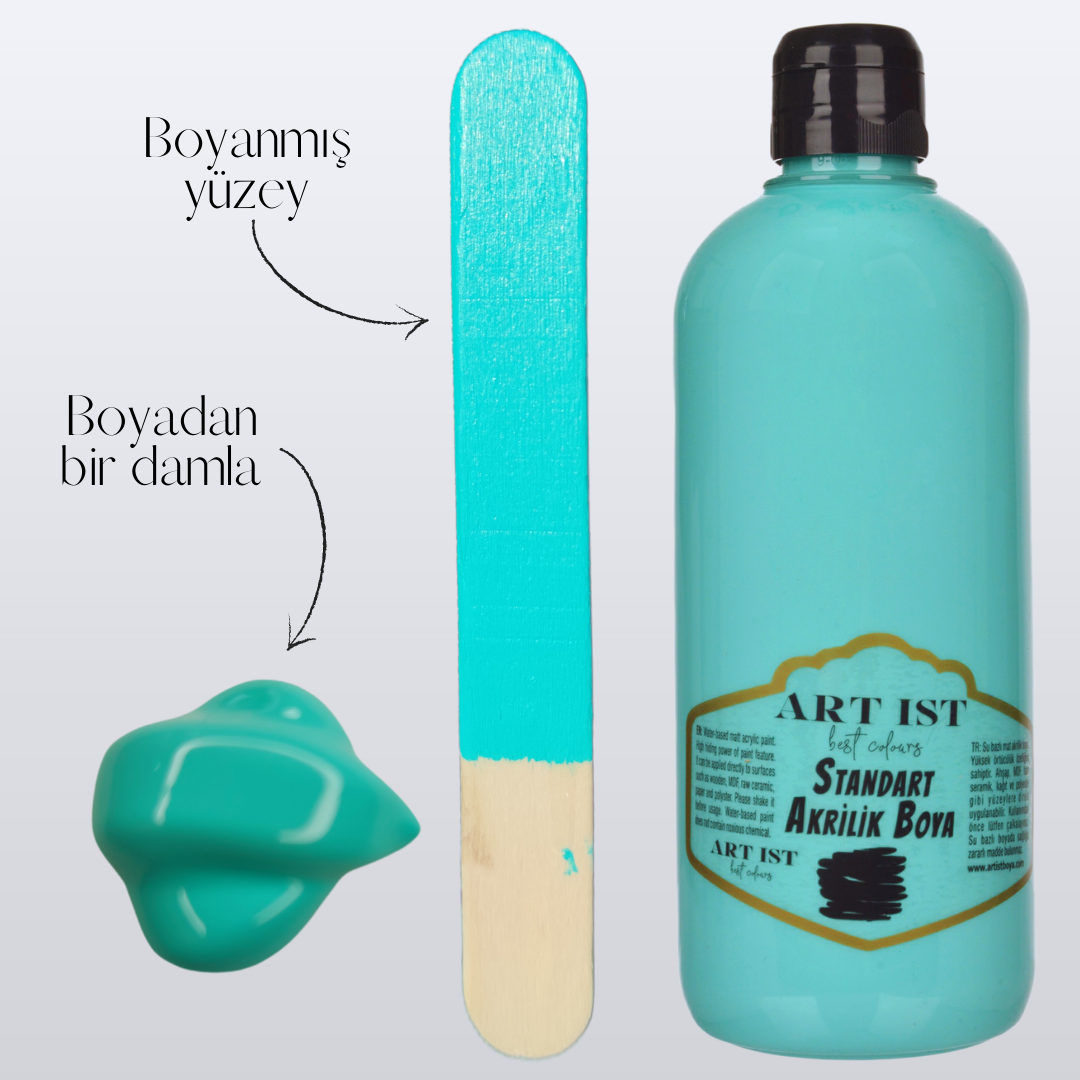 Standart Akrilik Boyalar 500ml