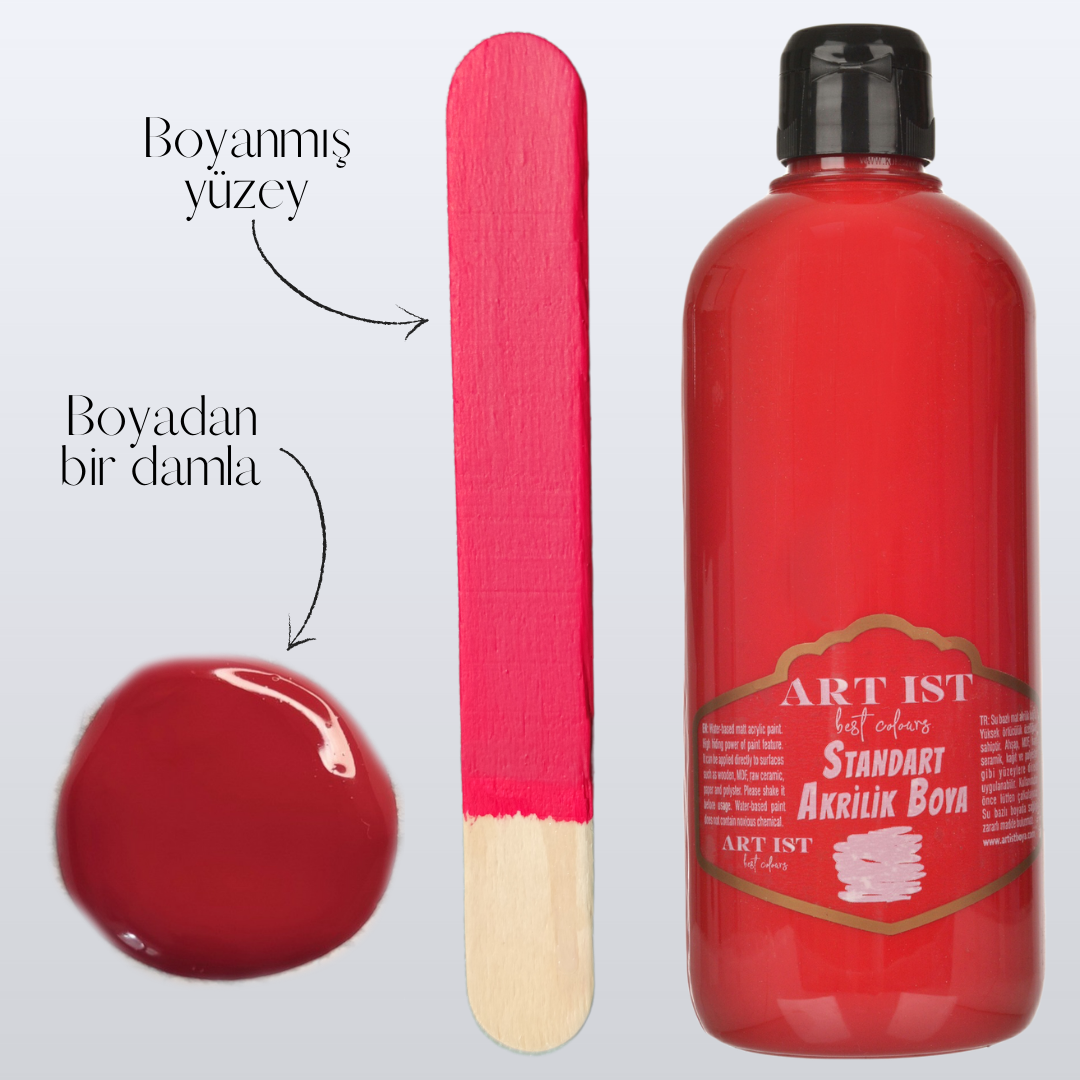 Standart Akrilik Boyalar 500ml