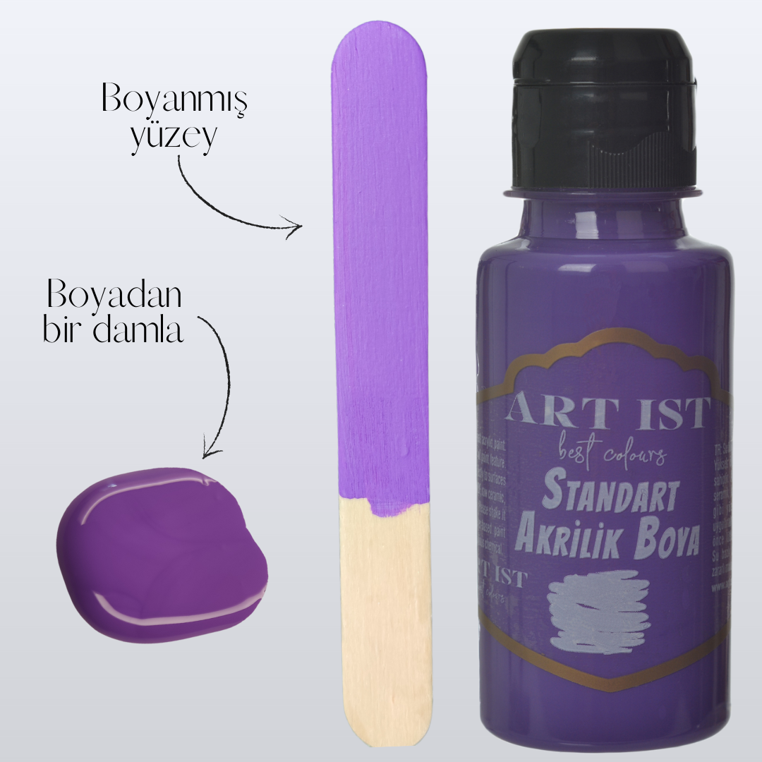 Standart Akrilik Boyalar 500ml