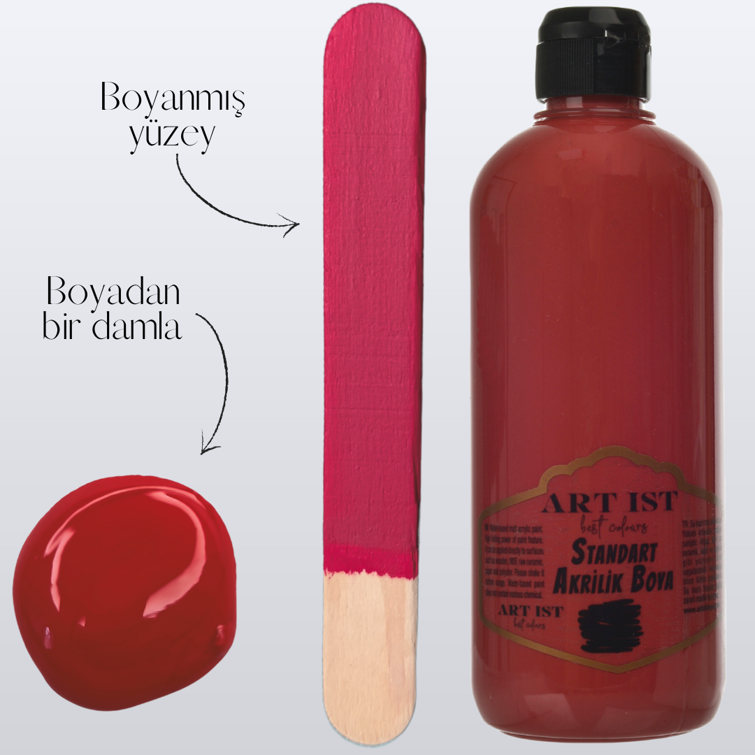 Standart Akrilik Boyalar 500ml