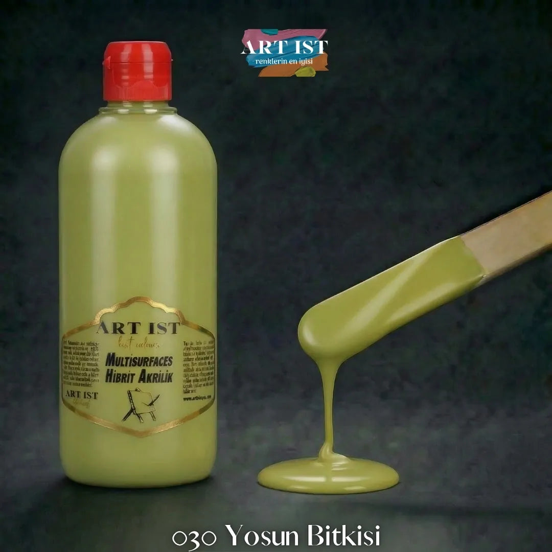 ART IST Multisurfaces 006 Hardal — hibrit akrilik boya