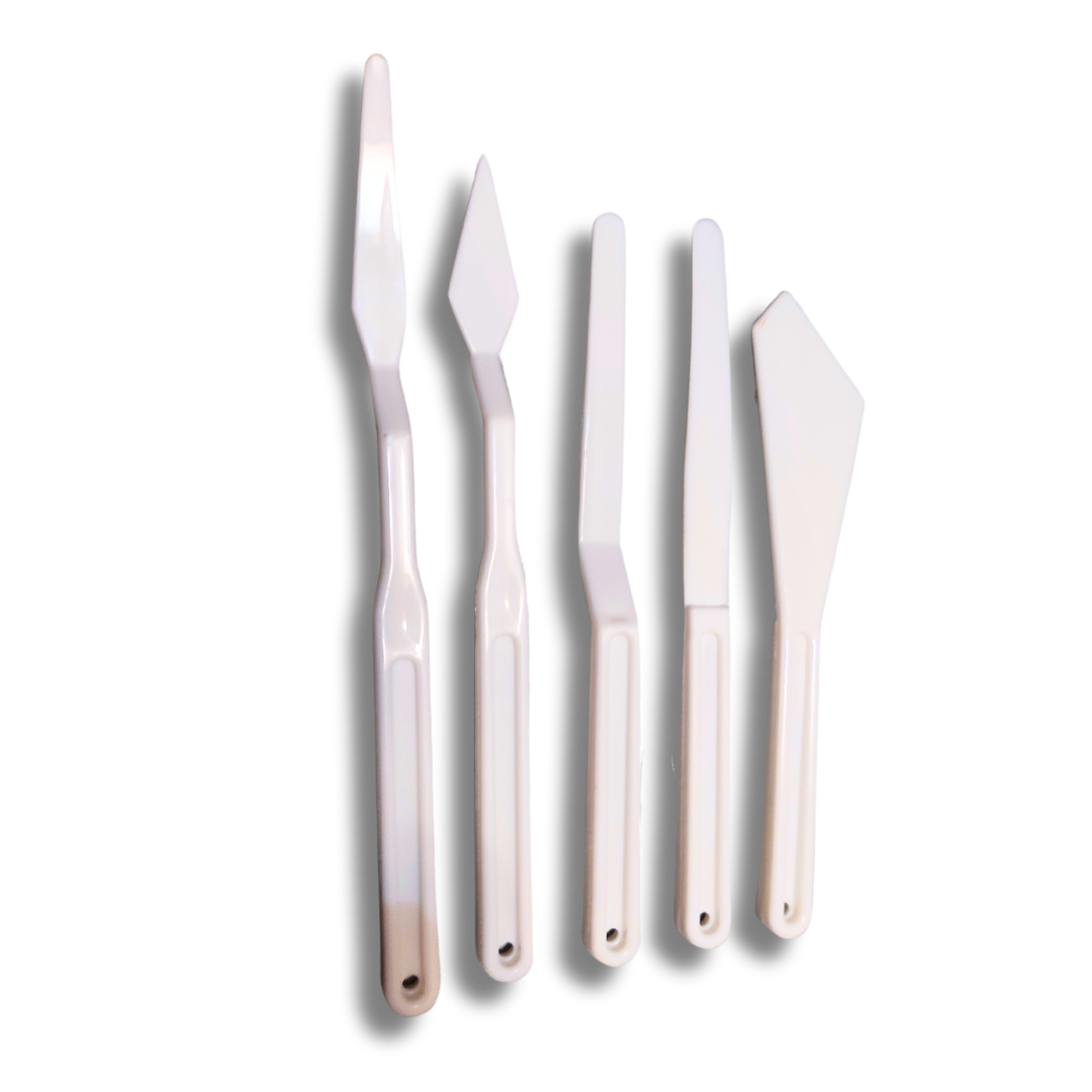 Plastik Spatula Seti 5'li