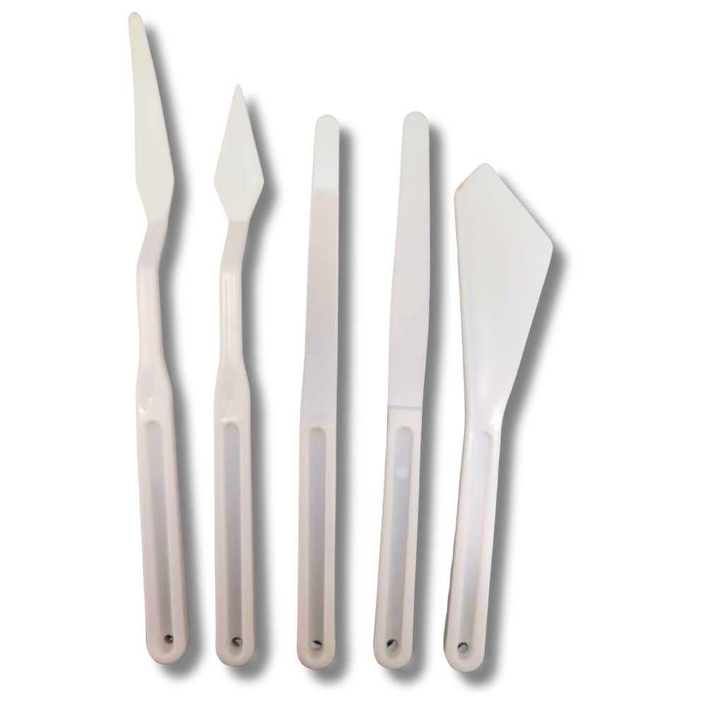 Plastik Spatula Seti 5'li