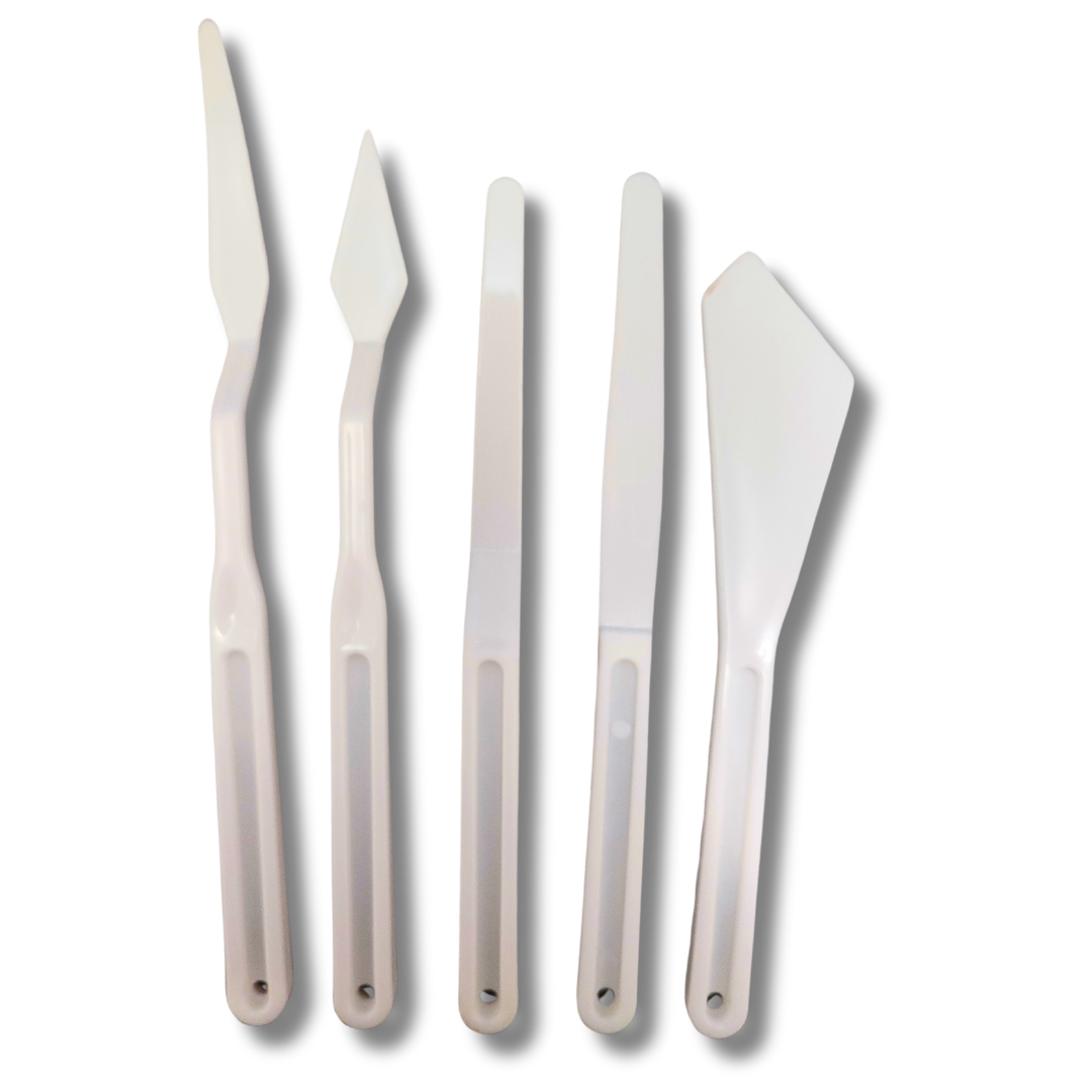 Plastik Spatula Seti 5'li