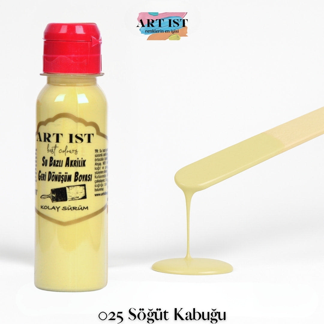 ART IST Geri Donusum Akrilik Boya 100ml – 025 Sogut Kabugu