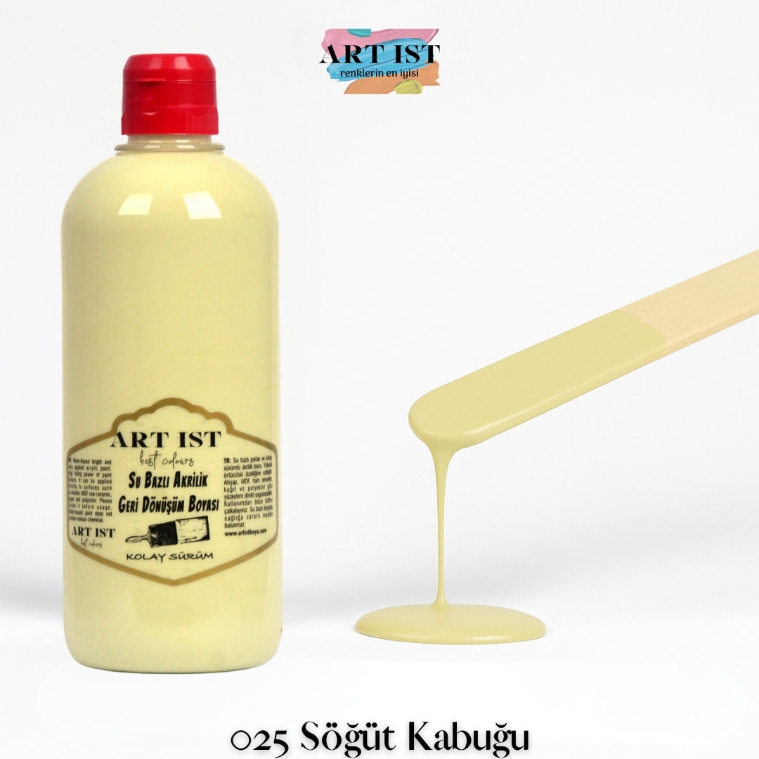 ART IST Geri Donusum Akrilik Boya 500ml – 025 Sogut Kabugu