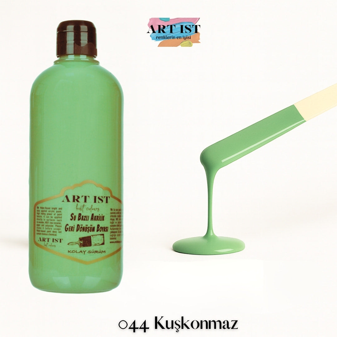 ART IST Geri Donusum Akrilik Boya 500ml – 044 Kuskonmaz