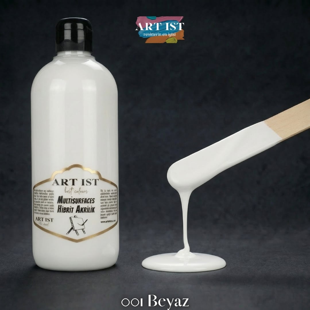 Multisurfaces Hibrit Akrilik Boyalar 500ml
