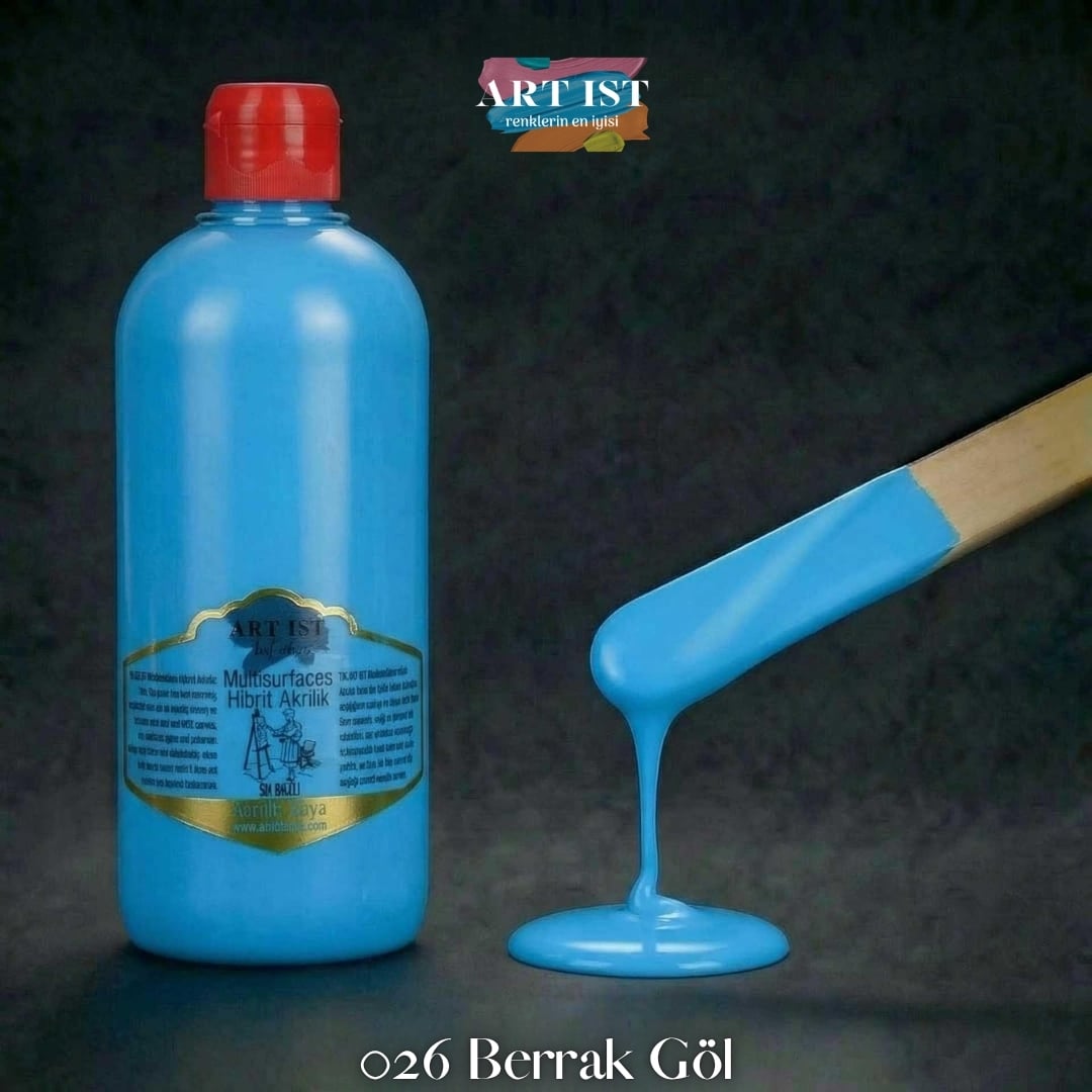 Multisurfaces Hibrit Akrilik Boyalar 500ml