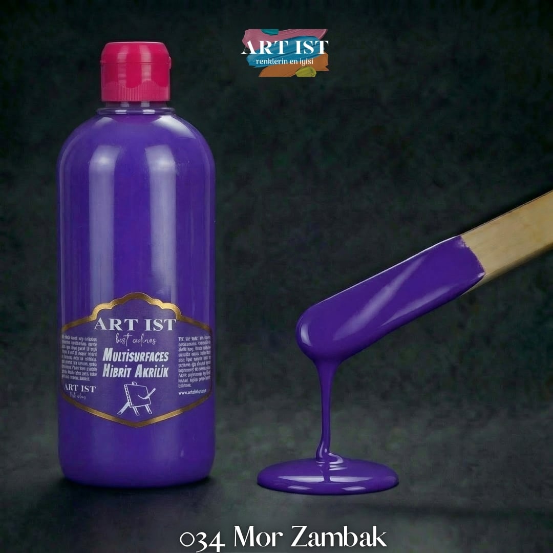 Multisurfaces Hibrit Akrilik Boyalar 500ml