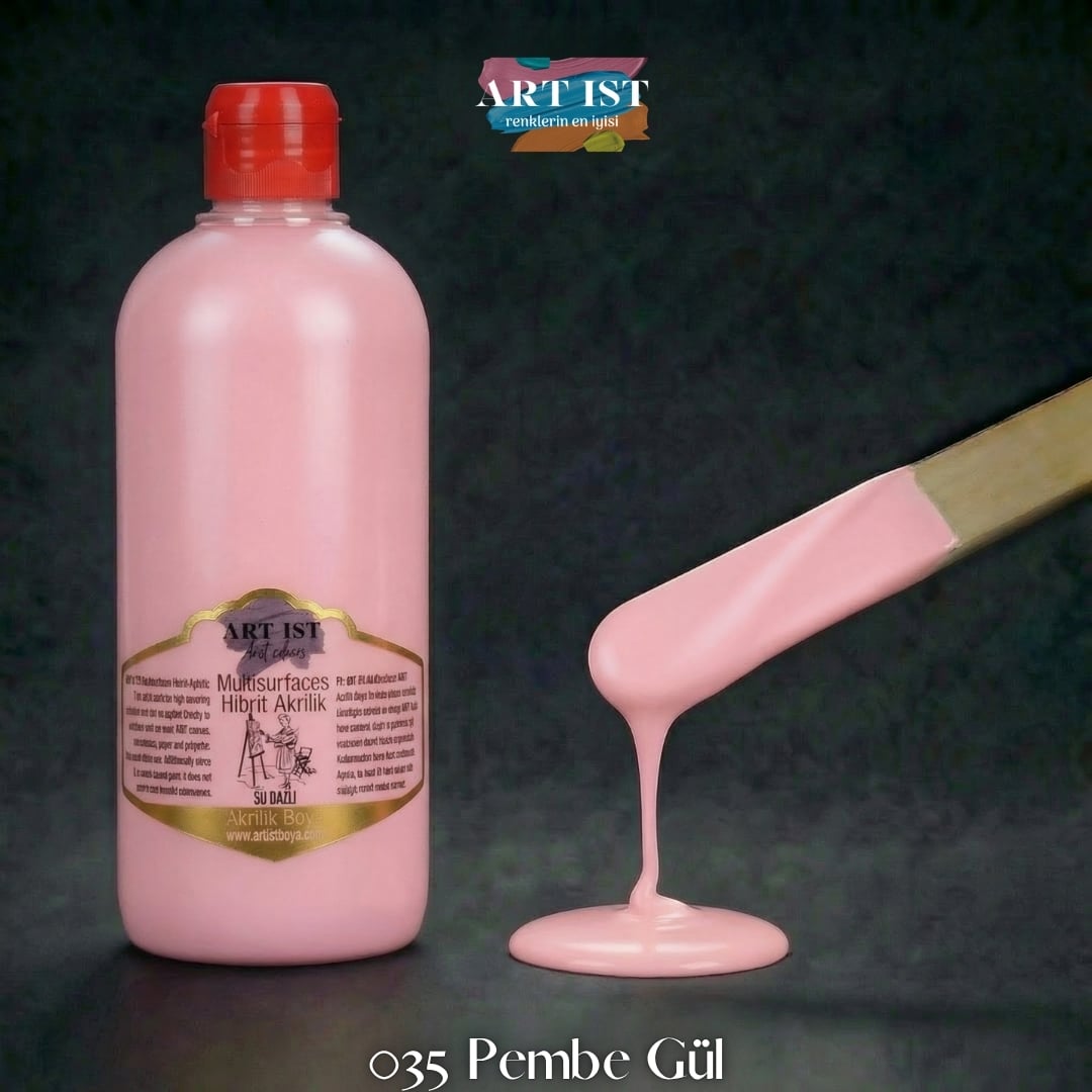 Multisurfaces Hibrit Akrilik Boyalar 500ml