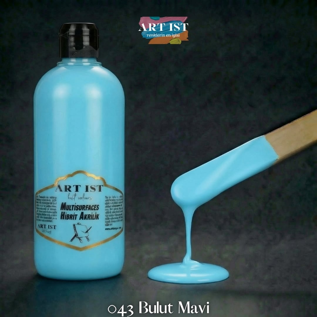 Multisurfaces Hibrit Akrilik Boyalar 500ml