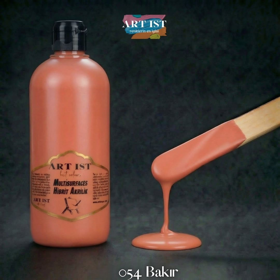 Multisurfaces Hibrit Akrilik Boyalar 500ml