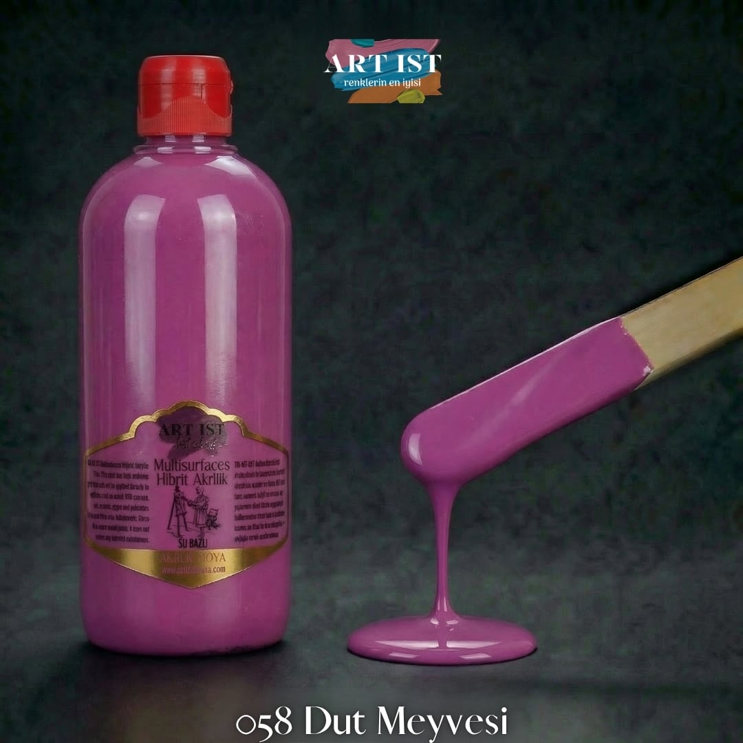 Multisurfaces Hibrit Akrilik Boyalar 500ml