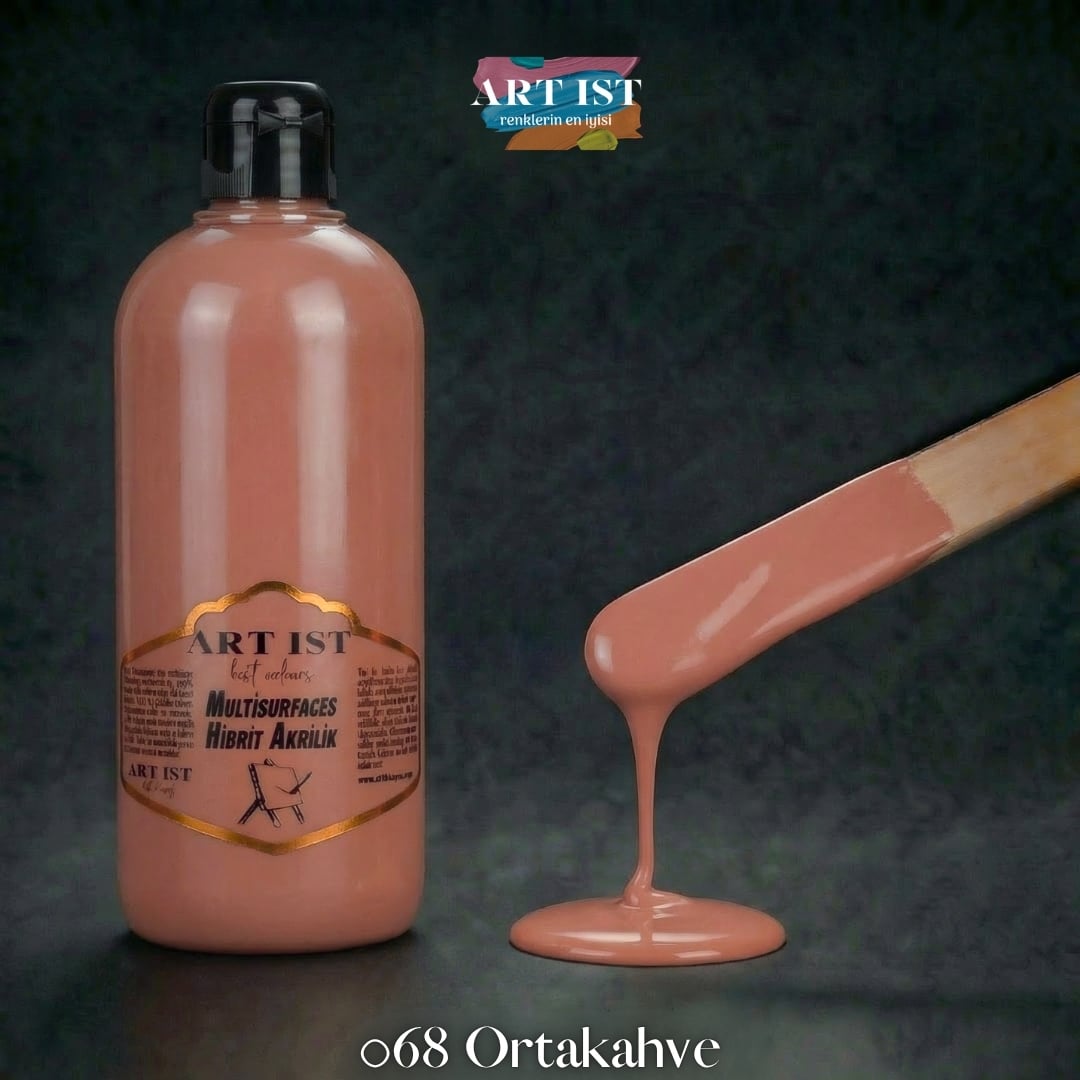 Multisurfaces Hibrit Akrilik Boyalar 500ml