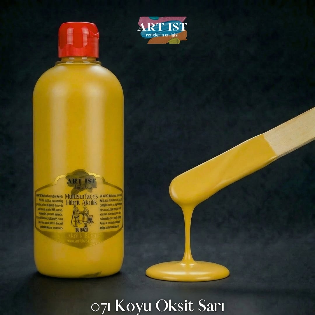 Multisurfaces Hibrit Akrilik Boyalar 500ml